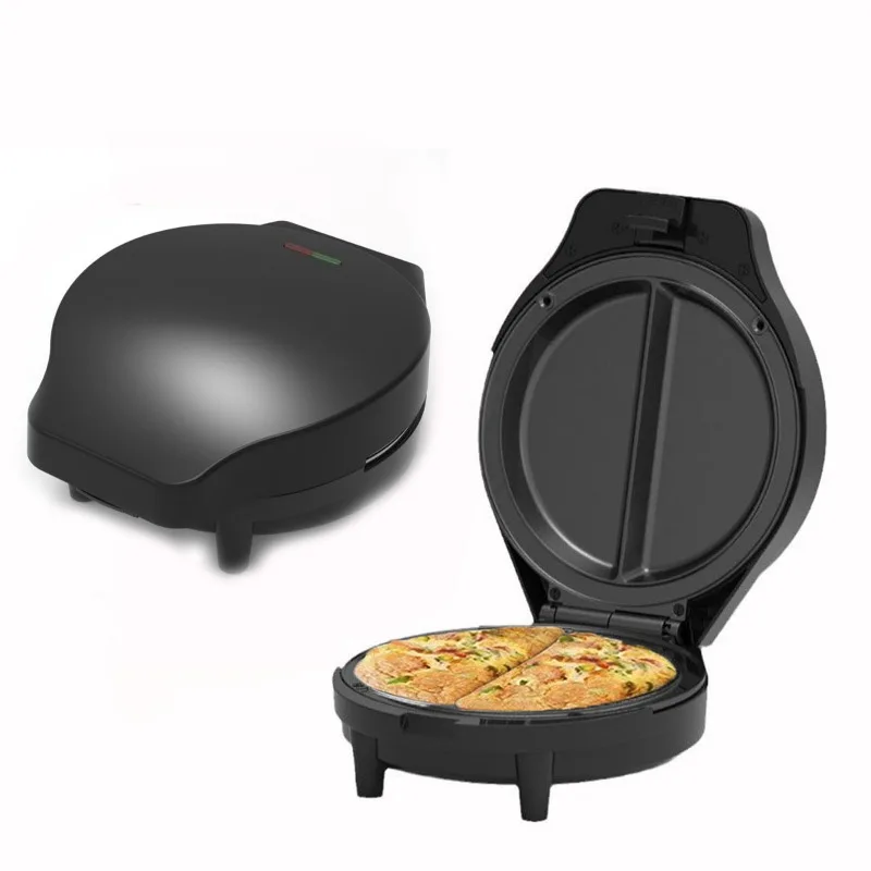 Mini Waffle Maker Machine - 110V-220V Omelett-Maker Antihaft-Doppel-Mini-Pfannkuchen-Maker Burger-Frühstücksmaschine Kleiner Elektrogrill