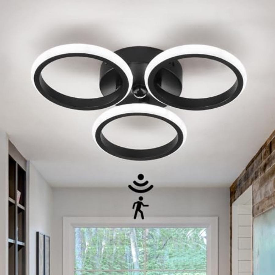 Laundry - LED-Innenleuchte 24W Halbeinbau-Deckenleuchte 6000K Moderne Beleuchtung