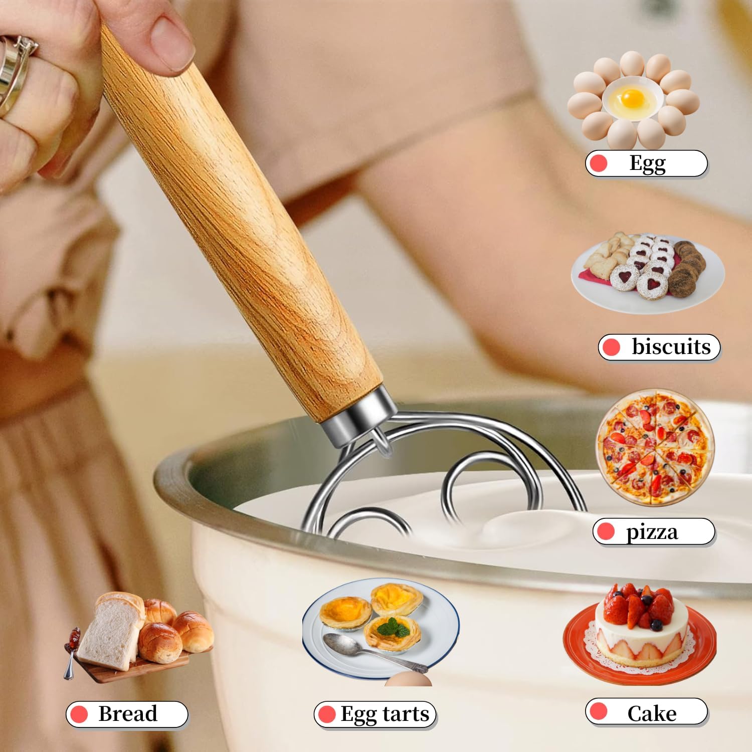 Edelstahl Handmixer Teigkneter – Immersion Hand Blender Set Bewertung und Preis