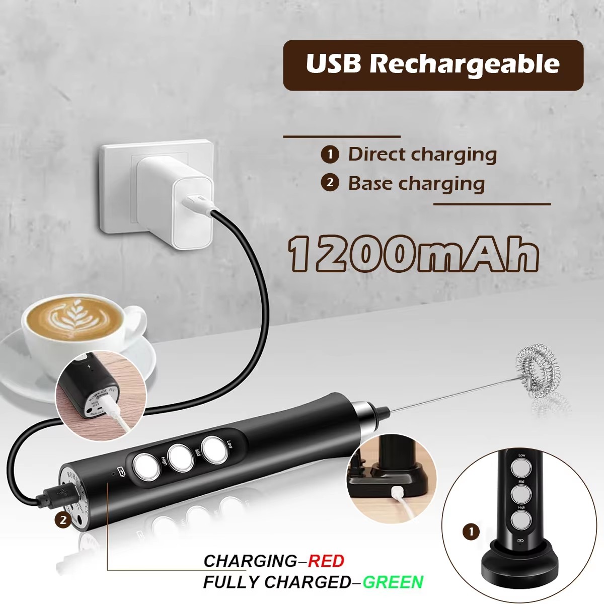 Kabelloser wiederaufladbarer e – Portable Blender Usb Rechargeable Bewertung und Preis