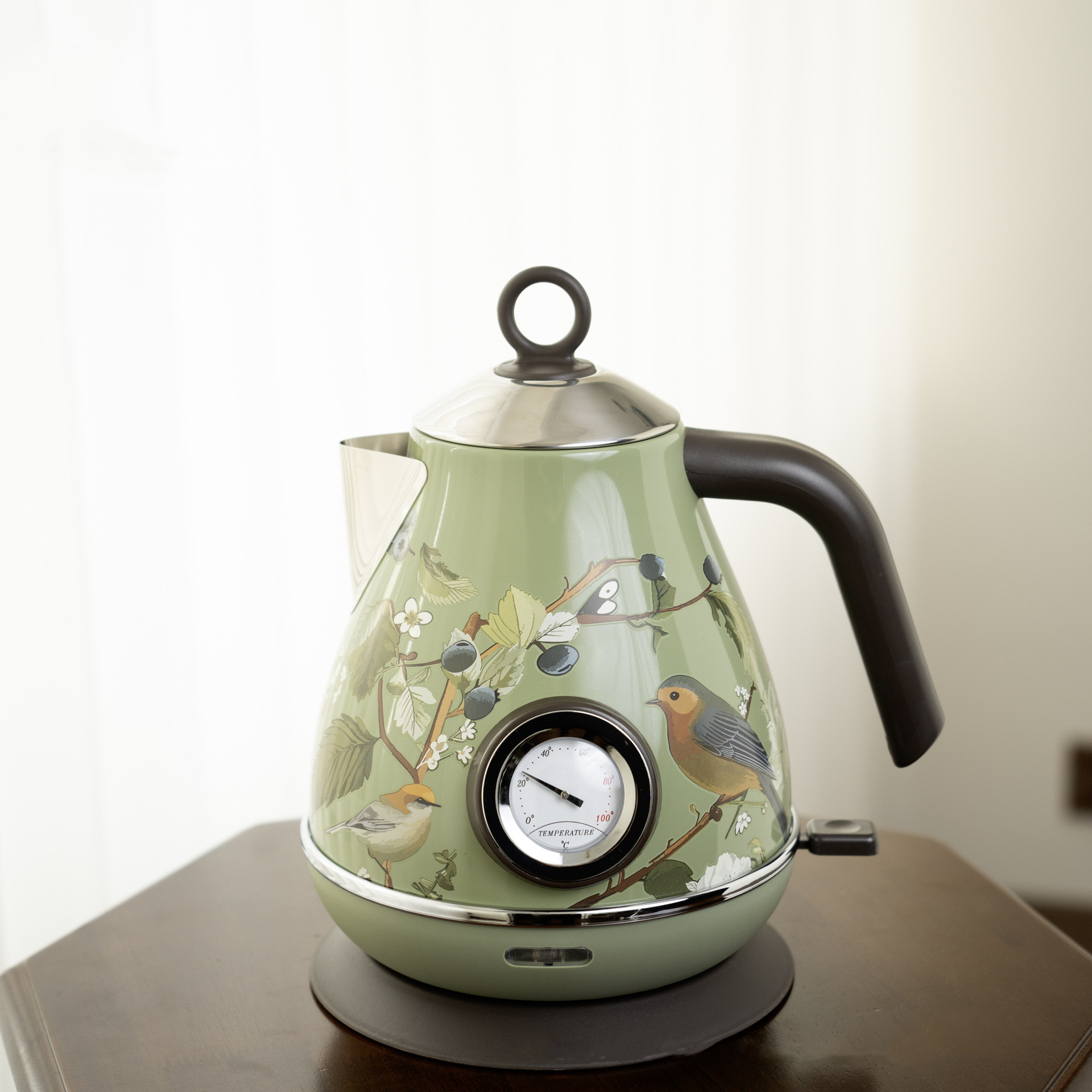 1,7L Retro Rosa Blumenmuster E – Electric Kettle Temperature Control Bewertung und Preis
